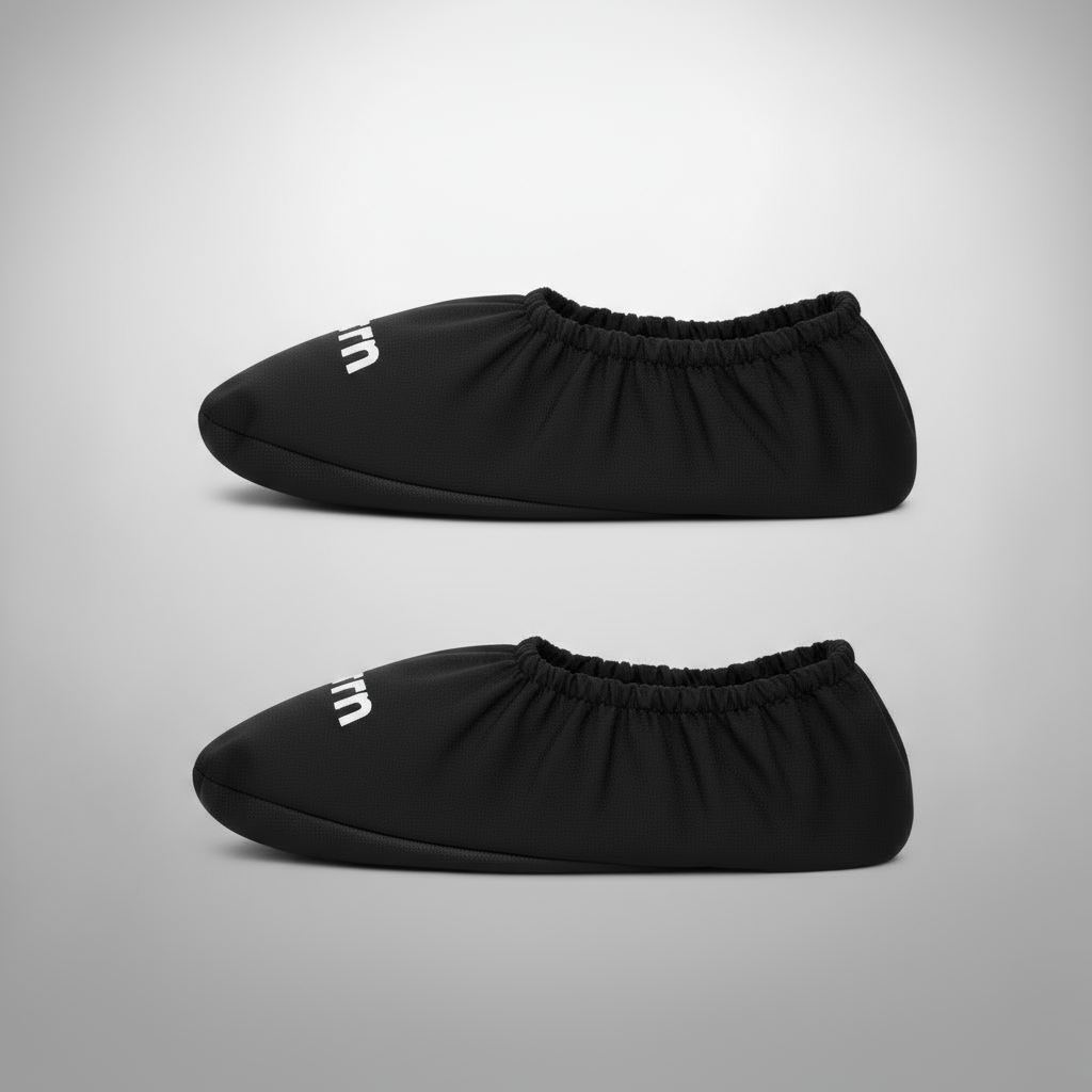 black slide workout booties