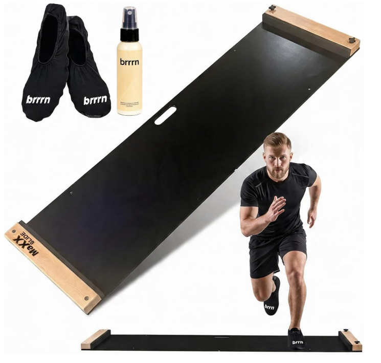 MaXXSlide Adjustable Slide Board – 5 ft / 6 ft | Hockey & Lateral Training