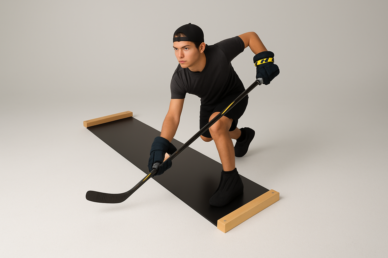 MaXXSlide Adjustable Exercise Slide Board (5ft or 6ft) – Hockey, Agility, Core & Lateral Training